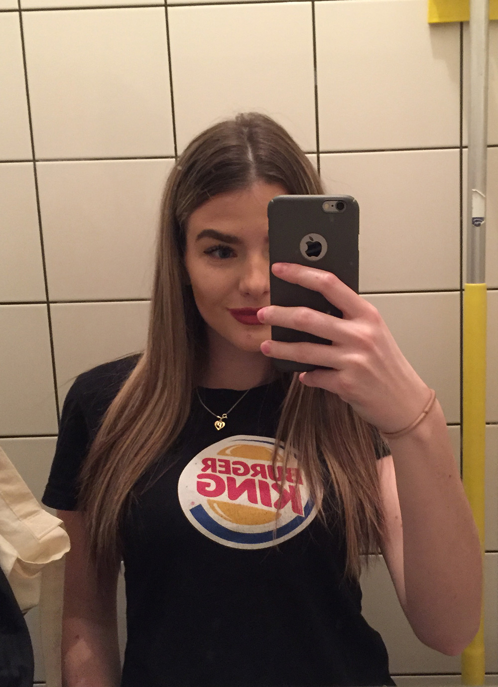 Hostessa Burger King OC Forum Nova Karolina Ostrava